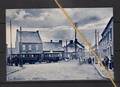 REPRODUCTION GARE LA BOUVERIE FRAMERIES TRAM HAINAUT