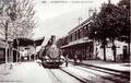 ALBERTVILLE (Savoie) - Intérieur de la Gare et le Train - Editeur : Pittier, photographe à Annecy n°1260.