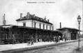 CHATEAUDUN (Eure et Loir) - La gare et le train - Vue intérieure.