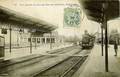 37 - Une arrivée de train en gare de CORBEIL-ESSONNE - Editeur : Mardelet.
