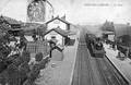 PONT-de-L'ARCHE (Eure) - La Gare et le Train.