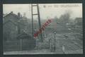 Leuze en Hainaut. Dégâts causées par les Allemands. Rallway. Gare, chemin de fer détruit. Circulé. 2 scans.