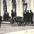 Herve - la Gare (animée, attelage chien, Edit Hendrick, 1905)