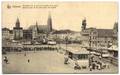 Ostende - Panorama de la ville à la sortie de la gare (Nels série 13 n° 2)