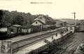 HESDIN (Pas de Calais) - La Gare côté voies - Editeur : Herbay, libraire-imprimeur.