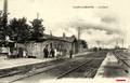 FLAVY le MARTEL (Aisne) - La gare provisoire.