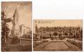 BELGIQUE. BELGIË. YPRES. IEPER. PLACE DE LA GARE. ÉGLISE NICOLAS. 2 CARTES POSTALES - Réf. n°8422