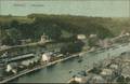 Ansichtskarte Dinant Dinant Panorama-Ansicht mit Bahnhof 1916