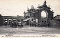 501 - LAON (Aisne) après le bombardement - La Gare, côté de la place.