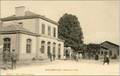 MONTMEDY-BAS (Meuse) - La cour de la gare.
