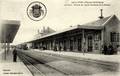 9665 - PONS (Charente-Inférieure) - La gare - Arrivée du Rapide Bordeaux-Paris-Nantes.
