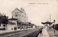 BEAUNE (Côte d'Or) - La Gare (côté voies).