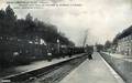 6950 - LAMOTHE du TEICH (Gironde) - La gare - Passage d'un train de pélerins se rendant à Lourdes.