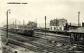 LOURCHES (Nord) - Vue intérieure de la nouvelle gare vers 1952.