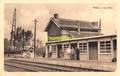 CPA WELLE DE HALTE STATION GARE