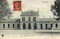 AURILLAC (Cantal) - La cour de la Gare - Editeurs : CCCC et MTIL n°223.