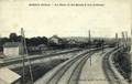 Bondy - La Gare et les Qauis à vol d'oiseau