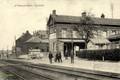 15 (MAUBEUGE)-SOUS le BOIS (Nord) - La gare (construite en 1884).