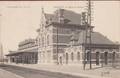 COUILLET Charleroi 1906 La Gare du centre (En très bon etat) (In zeer goede staat) Station Geanimeerd Anime Hainaut