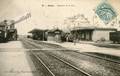 Voici une série de cartes postales anciennes de la Gare à Melun en Seine-et-Marne (77).