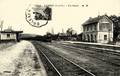 LARDY (S.-et-O.) - La Gare et le Train - Editeur : E.M. n°3599.