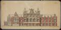 849074, Opstand van een ontwerp voor de voorgevel van het H.S.M.-station Den Haag H.S. te Den Haag., Onbekend