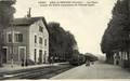 12492 - ARC et SENANS (Doubs) - La gare et le train - Lignes Paris-Lausanne et Vesoul-Lyon.