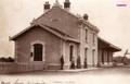 CHABRIS (Indre) - La Cour de la Gare.