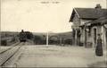 ACCOLAY - La Gare (train).