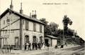 PORT-BRILLET (Mayenne) - Intérieur de la gare - Editeur : Vassellier à Nantes.