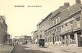 Waremme - Rue de la Station (animée, attelage chevaux, Journal La Hesbaye, Edit. Impr. Jeanne)