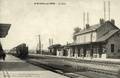 SAINT-MICHEL sur ORGE - La Gare et le Train.