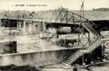 1 - BOURGES (Cher) - Passerelle de la gare.
