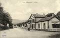 1156 - GIROMAGNY (Territoire de Belfort) - La Cour de la Gare.