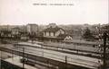 BONDY (Seine) - Vue générale sur la gare.