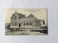 +postkaart, Antwerpen Dam Station, gelopen 1907, zegel 1 cent nr, 53