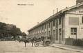 MARMANDE (Lot et Garonne) - La gare avec sa façade d'origine - Editeur : Brune, librairie-papeterie.
