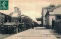 2 - LANGOGNE (Lozère) - Cure d'Air, altitude : 912 m. - La gare - Arrivée d'un train - Editeur : L. Vernet, Bazar Parisien.