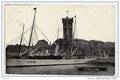 lil420 Ostende la gare bateau animée(voyagé 1921)