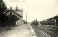 LA MOTTE-BEUVRON (Loir et Cher) - La Gare côté voies - Editeur : Ducloux n°2.