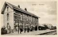 165019, Gezicht op de perronzijde van het S.S.-station Warffum te Warffum.