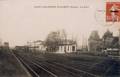 SAINT-RAMBERT d'ALBON (Drôme) - La Gare et les voies.