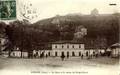 VIENNE (Isère) - La Gare et le coteau de Coupe-Jarret.