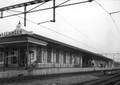 150261, Gezicht op het N.S.-station Ede-Wageningen te Ede., Nederlandse Spoorwegen, fotograaf
