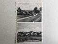 LANEFFE LA COTE DE LANEFFE LANEFFE LA GARE ET LE CHATEAU CARTE POSTALE AVEC 2 VUES