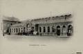 HAZEBROUCK (Nord) - La cour de la gare.