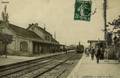 16 - SANNOIS (S. et O.) - Les quais de l'ancienne gare - Arrivée d'un train - Editeur : ND.