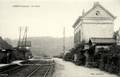 CORCY (Aisne) - Intérieur de la gare - Editeur : Jourdain.