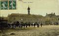 LENS (P.-de-C.) - Place de la Gare - Editeur : Delattre.