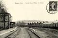 GISORS (Eure) - Gare de Gisors-Ville et les ateliers - Editeur : Bourgeix.